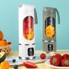USB Rechargeable Portable Juicer, Mini Blender, Three-mode Mini Ice Crusher, Digital Display and 12 Blades,suitable for Fresh Juicer, Kitchen Supplies