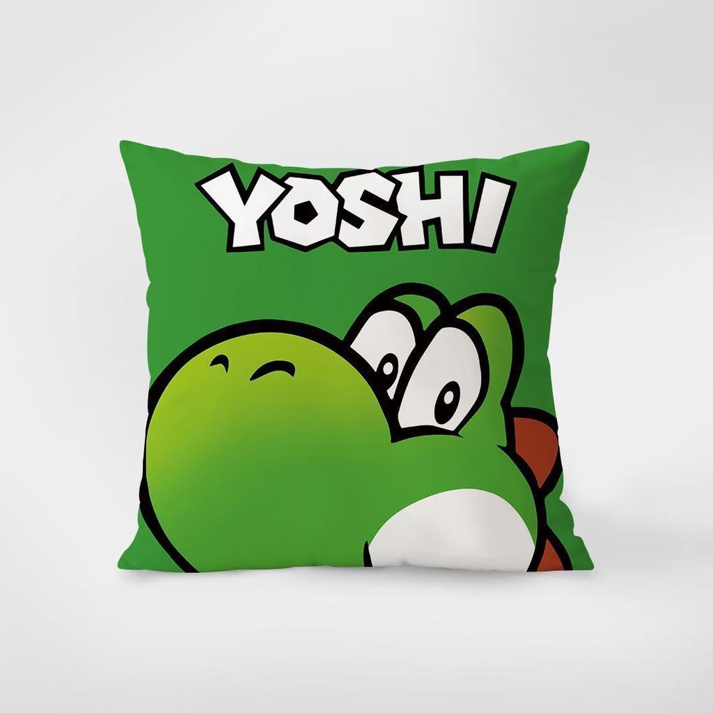 1Pc Super Mario Anime Cosplay Pillowcase Decoration Home Double Sided Printing Cute Pillow Bedroom Creative Gift