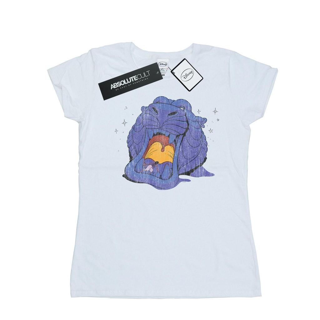Disney Womens/Ladies Aladdin Cave Of Wonders Distressed Cotton T-Shirt