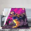 Adventure Fantasy Blanket - Soft Cozy Throw with Vibrant Art Design, Perfect for Bedroom Decor, Unique Gift for Animation Fans