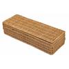 Sakai Sangyo Rattan Cutlery Case with Lid (Brown) - Chopstick Holder, Storage, Simple Rattan Design, Made In Vietnam