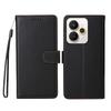 For Realme 15 Pro 5G/Realme 15 5G Case RFID Blocking 3 Card Slots PU Leather Phone Cover with Wrist Strap