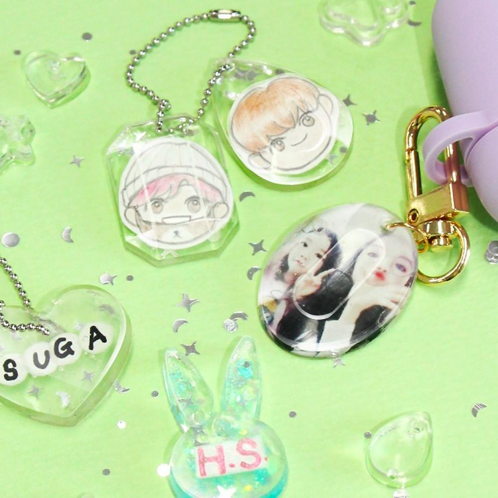 [Mimi World Official] Crystal Resin Art, популярные корейские игрушки-персонажи