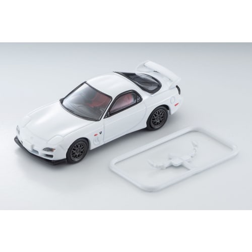 TOMYTEC Tomica Limited Vintage Neo LV-N267e Mazda RX-7 Spirit R Type A (White) 2002 Model, Completed