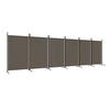 VidaXL Room Divider 6 Panels Folding Room Separator Privacy Screen Partition Living Room Decoration 350272