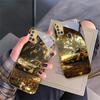Золотой роскошный спортивный автомобиль Для Samsung A 31 32 A33 A34 35 14 A15 13 16 25 26 50 52 53 54 55 56 70 71 72 73 Золотой стеклянный чехол для телефона