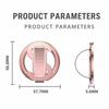 Alloy Magnetic Phone Stand Silicone Grip Phone Kickstand New Phone Ring Holder  for Mag‑Safe