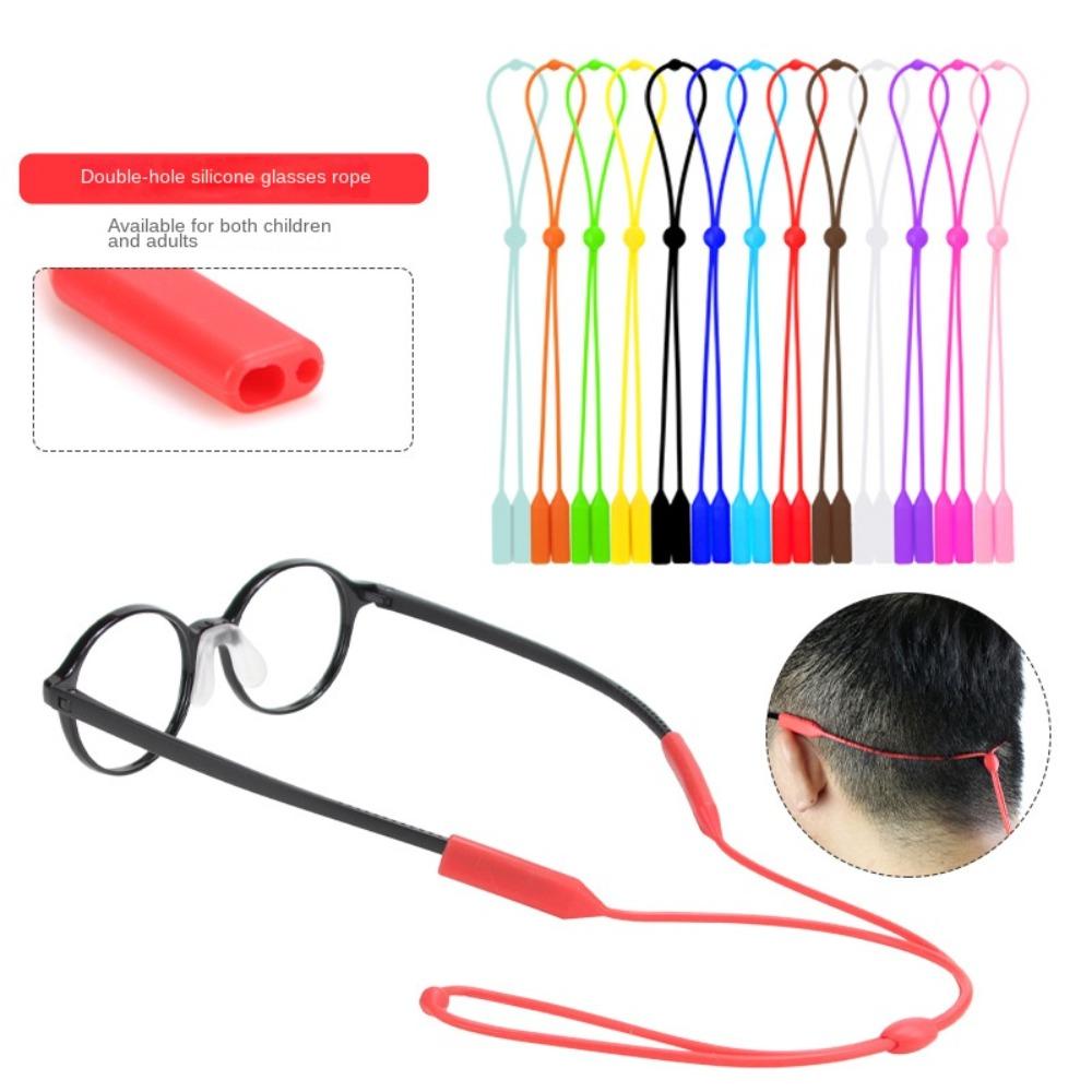 Sunglasses Chain Eyeglasses Straps Glasses Cord Holders Kid Glasses Chain Silicone Glasses Lanyard