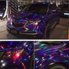 60x152cm Holographic Laser Silver/ Black/Red/Blue Car Motorbike Wrap Sticker Vinyl Sheets Film Decals Color Change Films