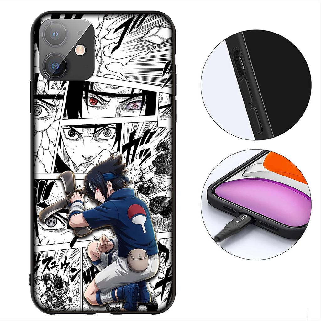 Wallpaper Narutos Sasuke Uchiha Phone Cover for OPPO A40 A60 A80 A38 A18 A17 A16 A78 A79 A54 A25 A57 4G 5G Protective Case