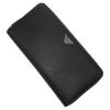 Round Zipper Long Wallet Coin Y4R169 Y138E Black [Emporio Armani] Men's (with Purse) [item]