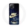 Case - Nike - Xiaomi Mi 11 Lite - Gold Logo - Starry Night - Soft