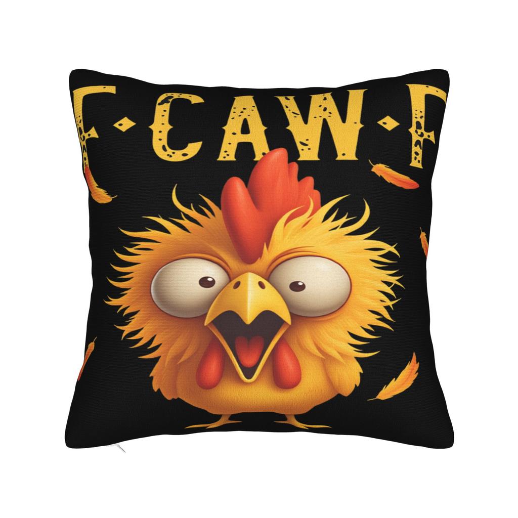 Chicken F-CAW-F  Pillowcases  Vintage Pillow Case For Sofa Car Home Decor Comfy Pillow Cover
