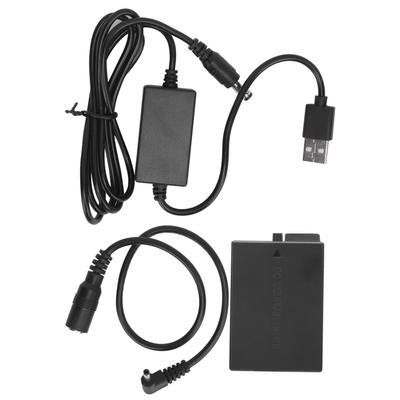 Адаптер питания-муляж аккумулятора LPE8 с кабелем USB для Canon 550D 600D Kiss X7i X6 X5