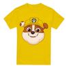 Хлопковая футболка Cotton Soul Paw Patrol Раббл Улыбка, Унисекс, Взрослая, Желтая