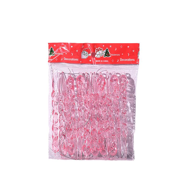 Креативные прозрачные елочные игрушки в виде сосулек: Новые спиральные рождественские украшения