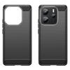 Чехол для телефона Xiaomi Redmi Note 14 4G (163,25 мм) Защитный чехол Текстура карбонового волокна Матовый