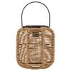 Solar Lantern Outdoor Hanging Solar Lights Waterproof Decorative Rattan Lantern for Table Patio