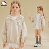 Hello Kitty Girls' Spring Jacket 2025 New Cartoon Children's Spring Top Off-White Girls' Clothing