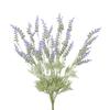 Искусственная лаванда, пластик, пасторальный дизайн, ветка искусственного цветка, лаванда для дома, 12 веток