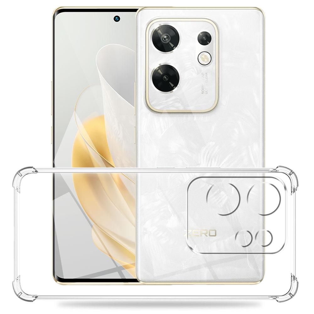 Для Infinix Zero 30 4G X6731B чехол прозрачный противоударный силиконовый мягкий чехол для InfinixZero 30 4G TPU защитный чехол Zero30 4G Fundas