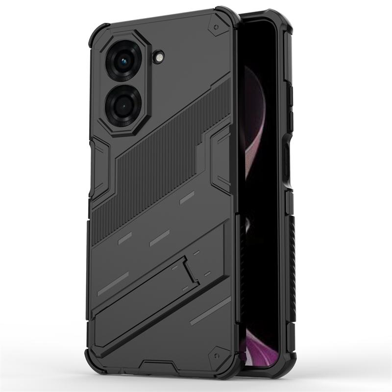 Phone Holder Case For Xiaomi Poco C71 Case Anti-knock Armor Back Cover Poco C71 Case For Poco C71 Shockproof Phone Back Cover