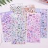 1 Pc Novelty Cartoon Animals Shining PVC Stickers Scrapbooking Diy Journaling Sticker Aesthetic Sticker Cute Stationery Gift
