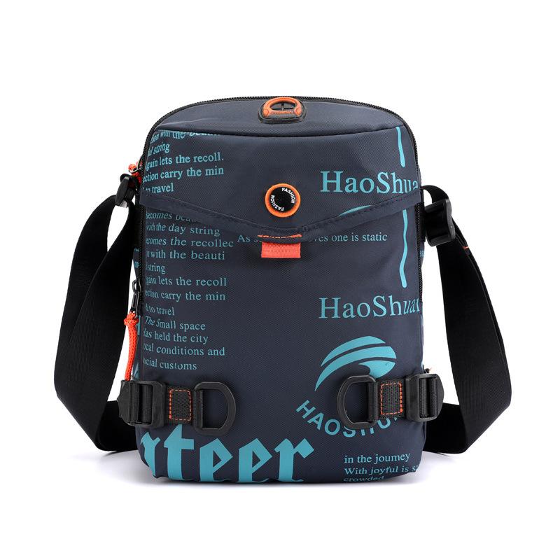 Мужская спортивная сумка через плечо для отдыха на открытом воздухе, модная сумка-мессенджер в стиле хип-хоп, водонепроницаемый рюкзак для мобильного телефона