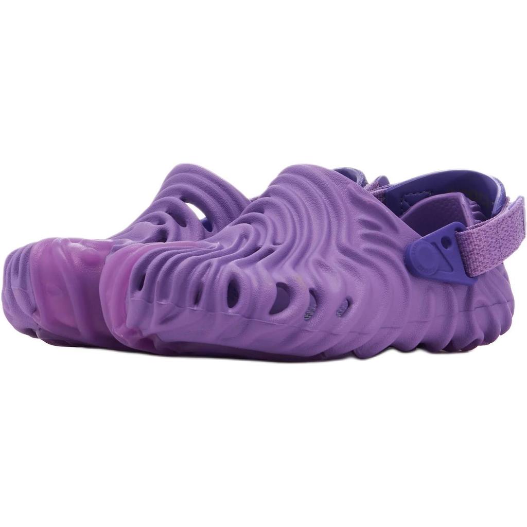 Salehe Bembury x Crocs Pollex Clog Детские Клоги Ежевика Детские Кроссовки Фиолетовый 208600-5AE
