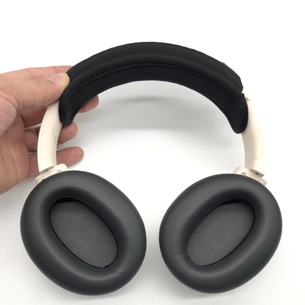 Comfortable Fabric Headband Cover for QC25 QC35II QC45 SOLO3 Protector Zipper Cushion Easy To Change and Clean