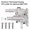 Алюминиевый корпус термостата 96817255 для Chevrolet Chevy Cruze Aveo Orlando, крышка корпуса термостата для Opel Astra Zafira Signum Moka
