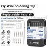 Replaceable Tip Soldering Bits Interchangeable Solder Head  for Motherboard Soldering