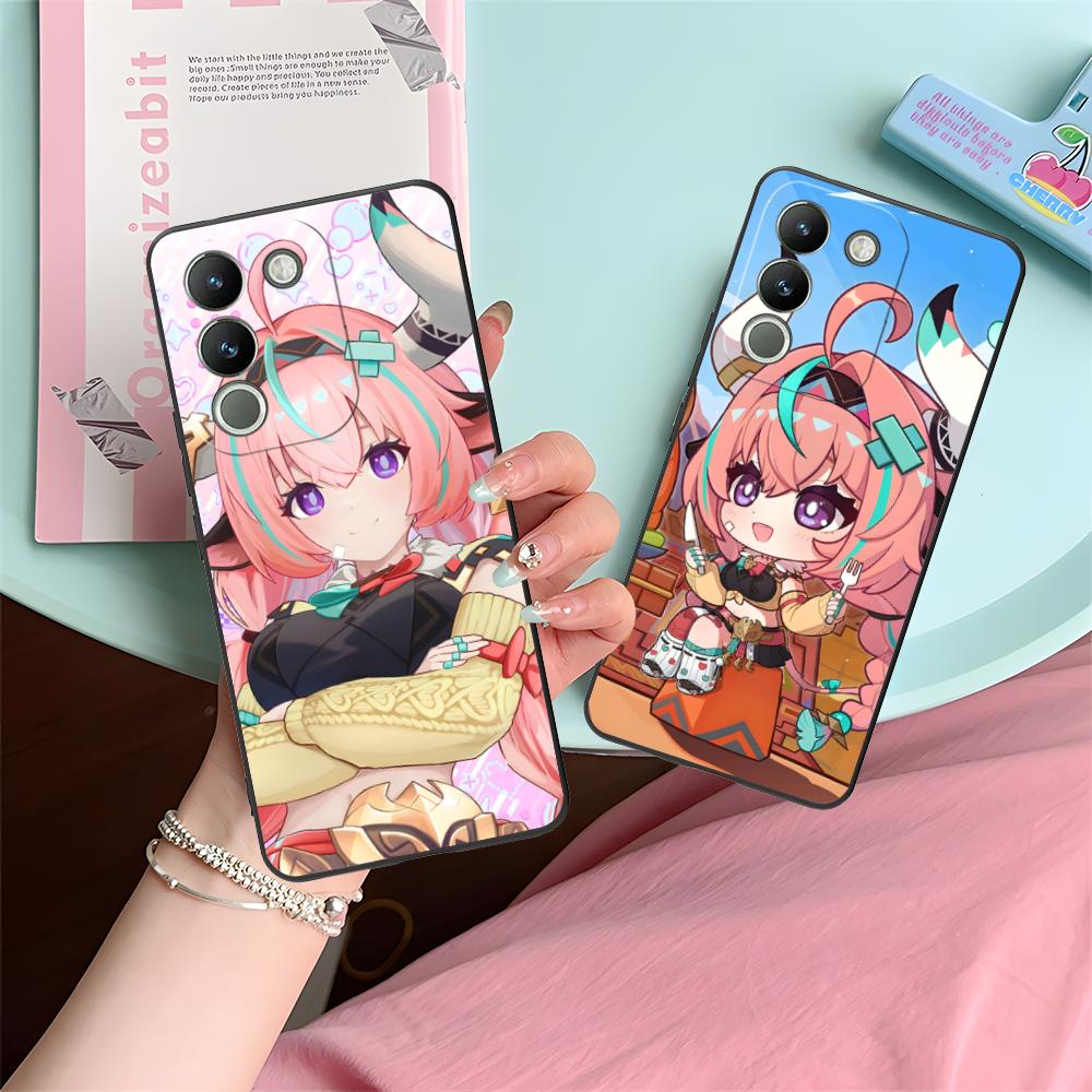 Игровой чехол GI Varesa из матового ТПУ для мобильного телефона VIVO Y77 76 75 74 73 72 58 56 55 51 50 38 36 Y19 Y18 Y03 Y01 5G Цветная крышка