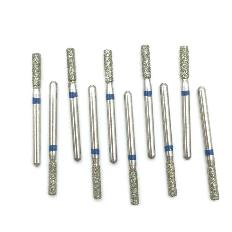 10 шт./кор., стоматологические алмазные боры, сверла Dia-burs для высокоскоростного наконечника, средние 1,6 мм, стоматологические инструменты, стоматологическая лаборатория SF-15