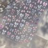 5D Морская Наклейка на Ногти Отпуск Морская Звезда Ракушка Коралл Жемчуг Самоклеящаяся Наклейка для Маникюра Свежая Морская Атмосфера Маникюр