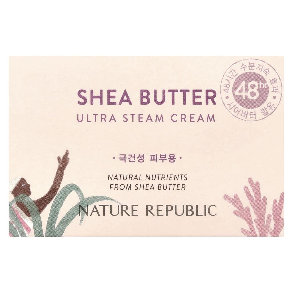 Shea Butter, Ultra Steam Cream, 100Ml(3.38Fl Oz)