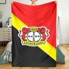 Bayer Leverkusen Theme Printed Blanket - Perfect for Couch, Bed, Travel & Outdoor Use | Machine Washable, Cozy & Durable.