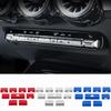 Car Center Console Air Conditioning Button Sticker For Mercedes Benz A B Class GLA GLB CLA W177 W247 H247 X247 C118 +