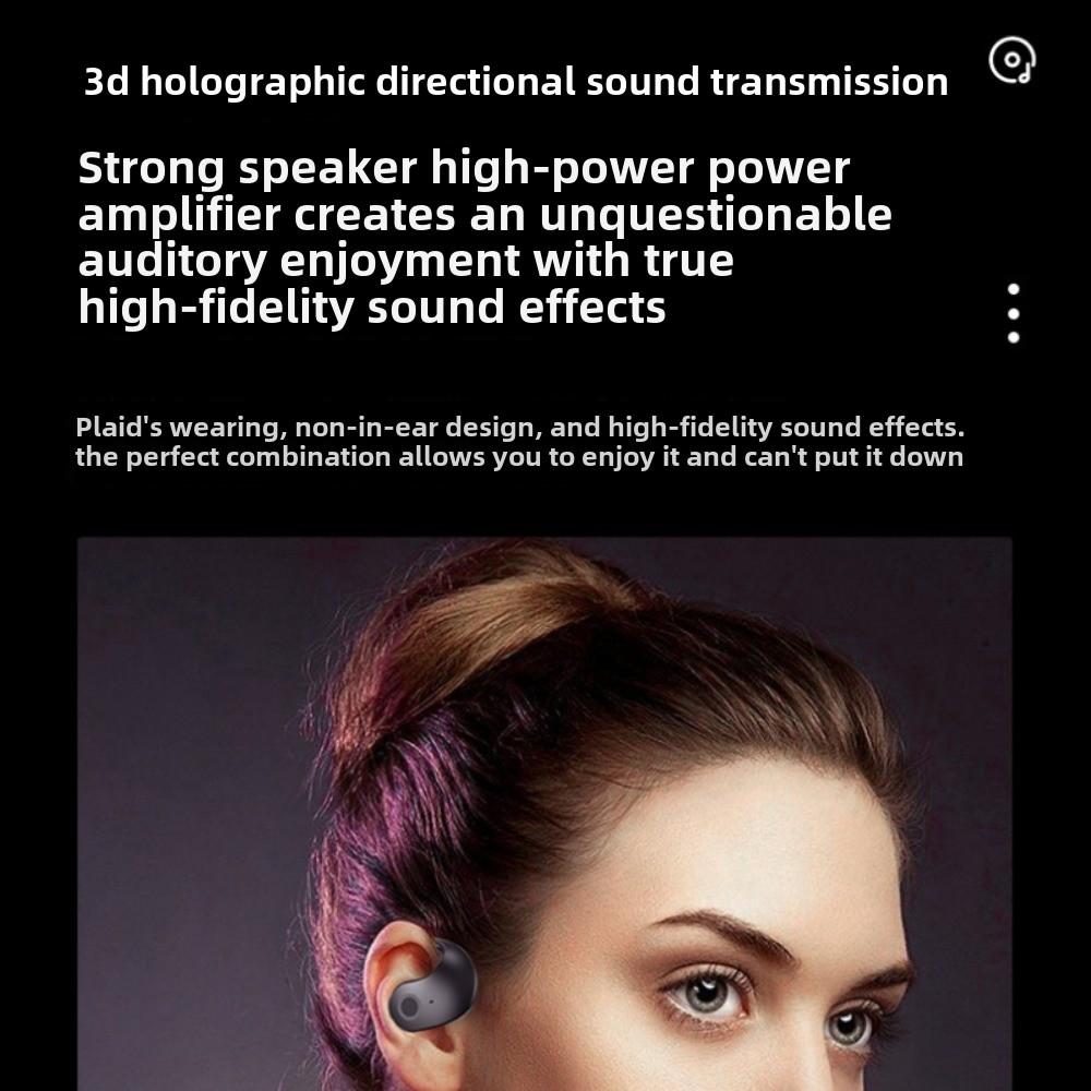 Маленькая гарнитура Bluetooth в виде кокосового шарика, интеллектуальная система шумоподавления, частная модель, висячие наушники с длительным сроком службы