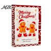 Handmade Gift Presenting Album Christmas Card Book, 7" x 5" Spiral Bound Merry Personalized Present Scrapbook Booklet, Greeting Album, for Xmas Party