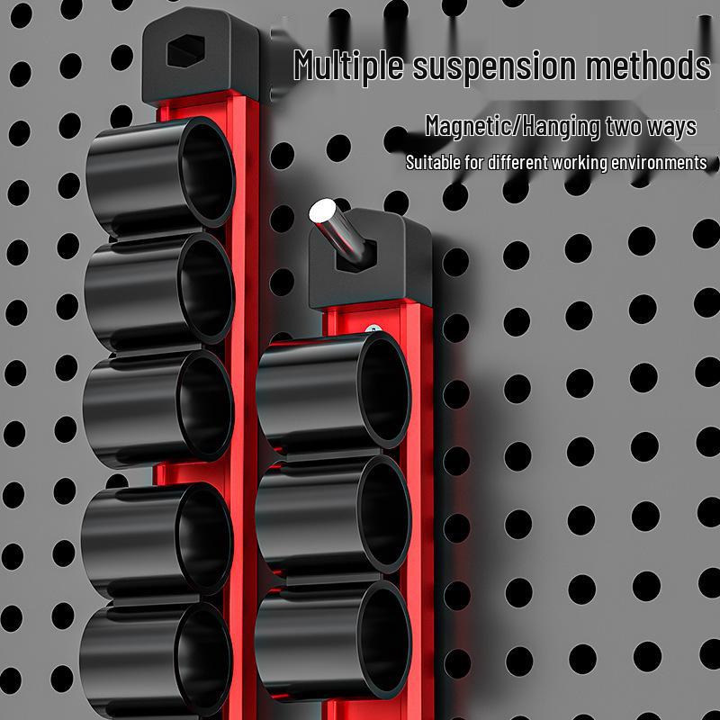 Magnetic Tool Storage Rack for Multifunctional Screwdriver Organization and Auto Repair