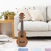 21 Inch Sapelli Ukulele 4 Strings Musical Instrument Toy Gift for Beginner Student Children Kid