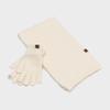 RECLOW CANDY Glove Muffler Set IVORY