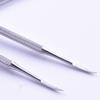 Stainless Toe Nail File Double Ended Pedicure File Satin Edge Ingrown Toe Nail Lifter Onychomycosis 
