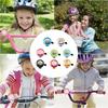 Children Bike Ring Bells with Sticker Cycling Ringing Horn Mountain Bike Ring Bells Handlebar Bell Loud Crisps Bike Bell