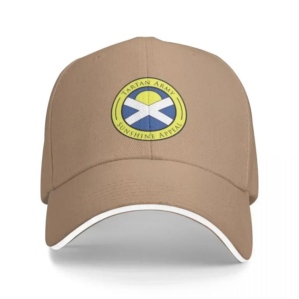 Кепка Tartan Army Sunshine Appeal Повседневная Бейсболка Регулируемая Шляпа Летняя Унисекс Бейсболки Настраиваемая Многоцветная