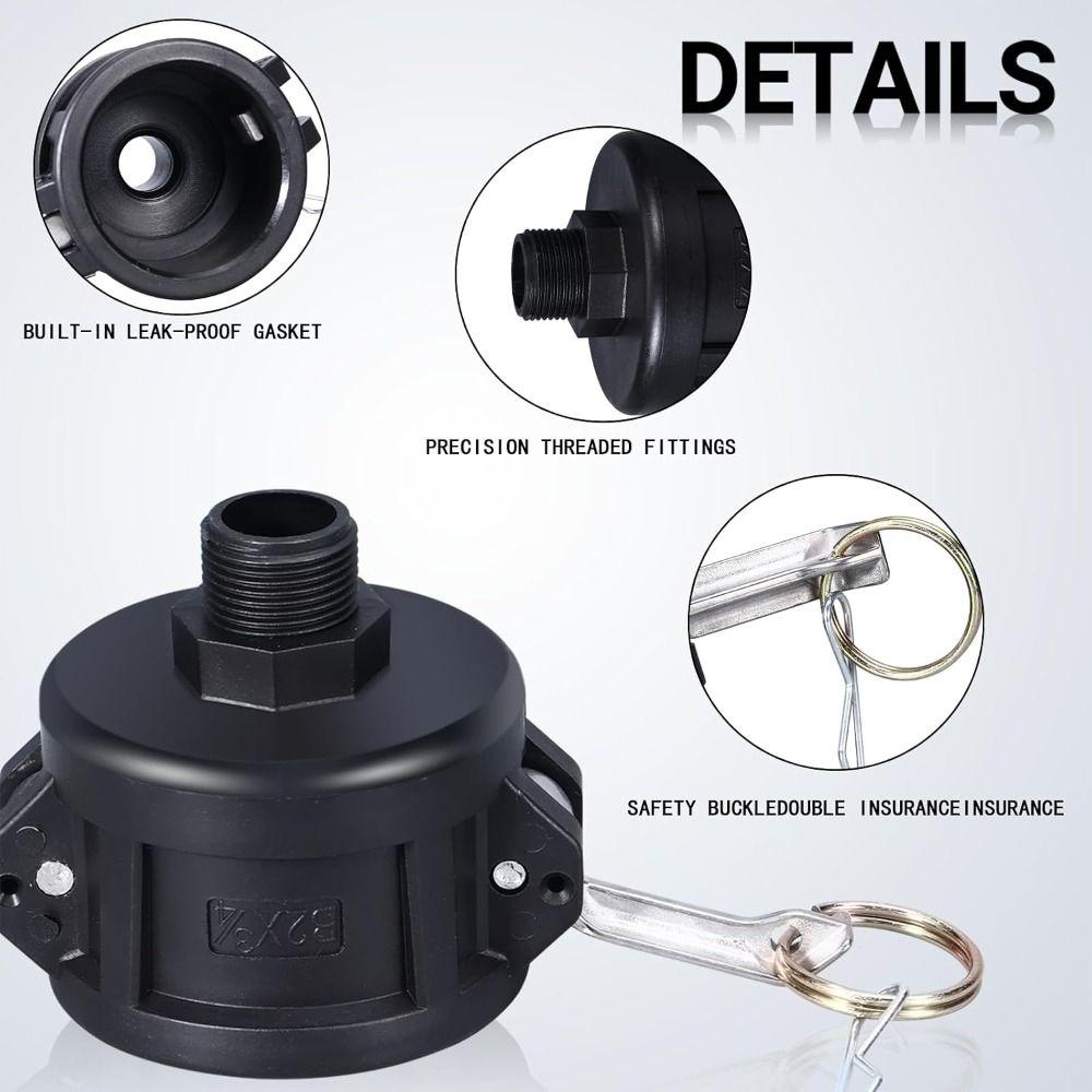 Camlock Coupling Tote Tank Adapter Male Thread Camlock Fittings IBC Tote Adapter Water Tank