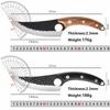 Кованый кухонный нож для разделки мяса, острый нож для повара, нож для обвалки мяса, нож для очистки овощей и фруктов, универсальный нож для рыбалки с ножнами