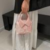 Pu Portable Shirt-Style Shoulder Bag Women Versatile Crossbody Bags Zipper Handbag High Quality Tote Commuter Bags Gifts
