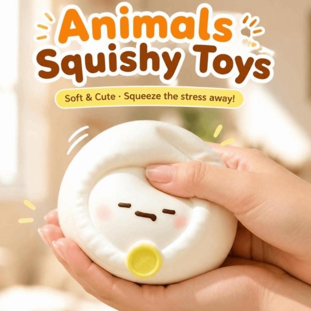 Super Soft Animals Shape Squishy Toys Slow Rebound Slow Rising Toys Squeeze Toys Holiday Gifts